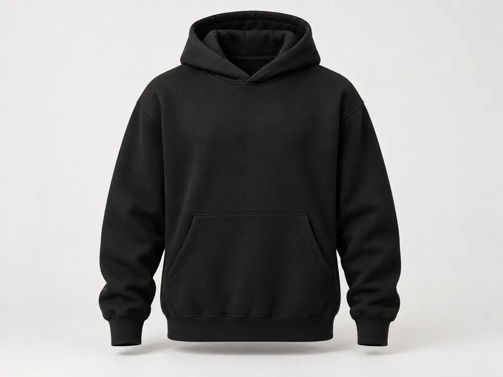 Foto hoodie bahan Cotton Fleece