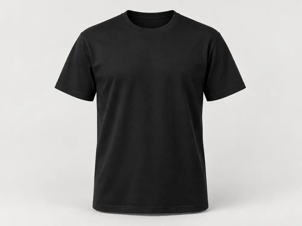 Foto kaos bahan Polyester Soft 24s