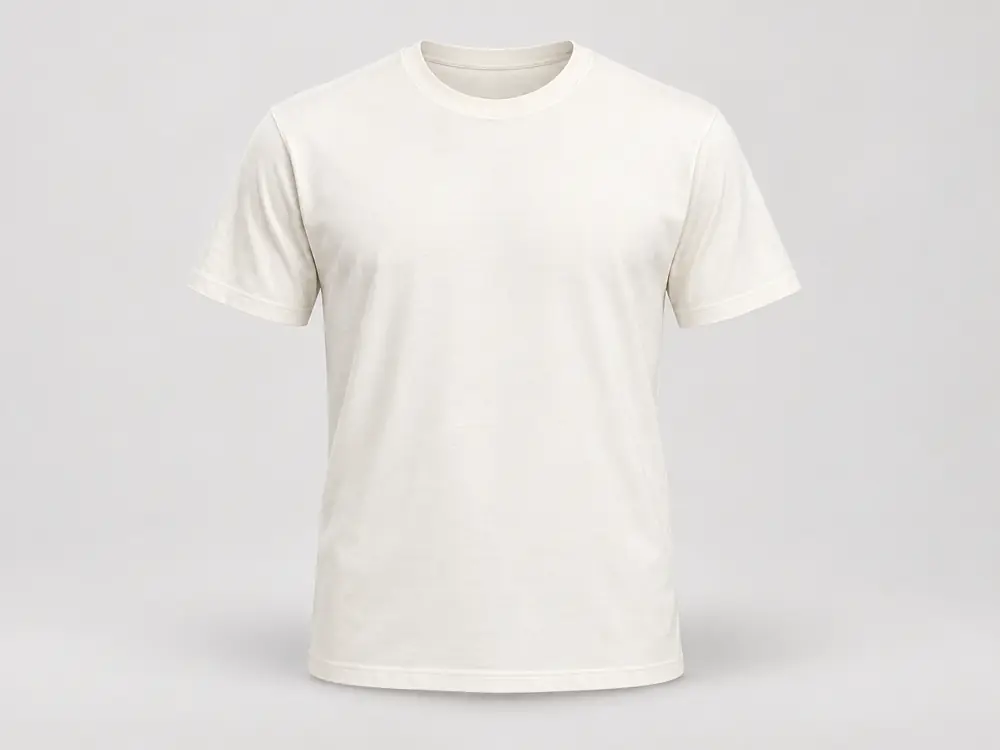 Foto kaos bahan Cotton Combed